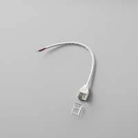 Příslušenství pro LED pásky - FAN STRIP220V-COB-8-NEST Elektrifikovaná spojka pro LED pásek COB 220 V pro šířku 0,8 cm - FANEUROPE