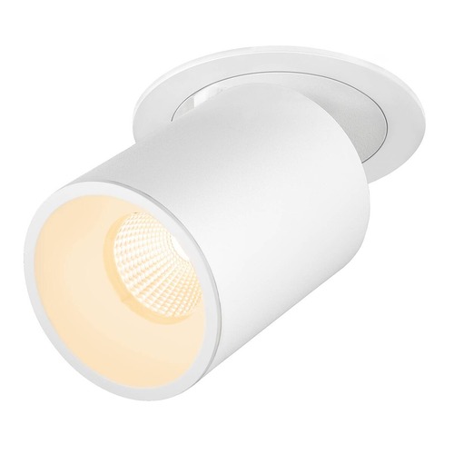 Kruhová - LA 1007060 NUMINOS® PROJECTOR L stropní zápustné svítidlo, 3000 K, 40°, válcové, bílé/bílé - BIG WHITE (SLV) - foto 1