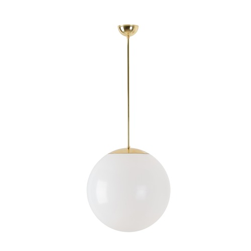 Koule - OS ISI66064 ISIS P3 závěsné plastové svítidlo mosaz leštěná / bílá IP40 3000 K 27W LED DALI (původní kód OS 66064) - OSMONT - foto 1