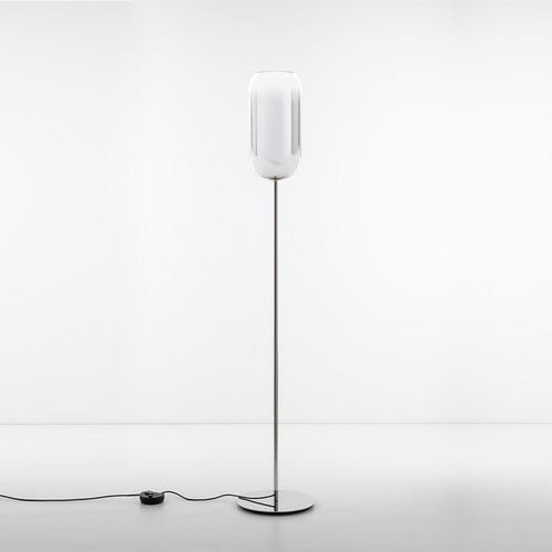 Stojací lampy - AR 1410010A Gople stojací lampa - stříbrná - ARTEMIDE - foto 1