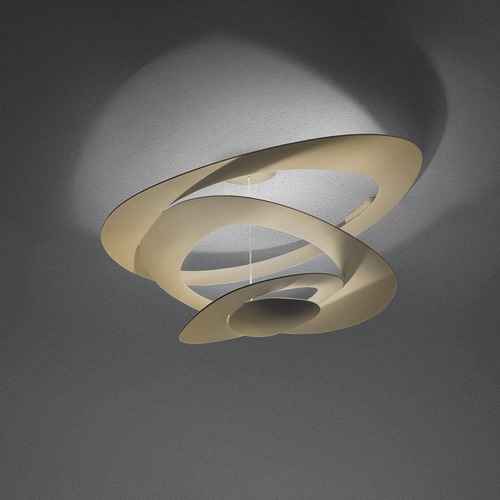 Dekorativní - AR 1253120A Pirce stropní LED - 3000K - zlatá - ARTEMIDE - foto 1