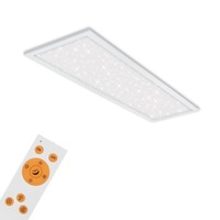 Hranatá - BRILO 7308-016 Hvězdné nebe svítidlo LED panel, 100 cm, 2200 lm, 24 W, bílé - BRILO