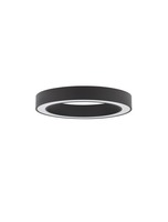 Kruhová - NV 9345633 Stropní svítidlo MORBIDO černý hliník a akryl LED 50W 230V 2700K - 4000K IP20 vč. dálkového ovládání stmívatelné Tuya - NOVA LUCE