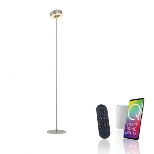 Stojací lampy - PN 324-95 LED stojací svítidlo Q-ROTATE hliník Smarthome s aplikací ZigBee 2700-5000K - PAUL NEUHAUS - foto 1