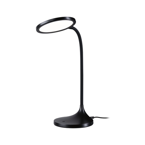 Stolní lampy pracovní - P 78017 LED stolní lampa na psací stůl Mejan 4000K 15W černá mat - PAULMANN - foto 1