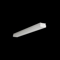 Podélná - OS MAT60025 MATAR 5 stropní/nástěnné plastové svítidlo bílá IP44 3000 K 19W LED DALI - OSMONT