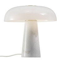 Stolní lampy dekorační - NOR 2020505001 Stolní lampa Glossy 15W E27 opál - NORDLUX