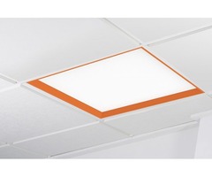 LED panely - KHL K50502.OR.MP.3K WINNER LED panel oranžová 3000K mikroprisma 37W čtverec - KOHL-Lighting