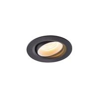 Kruhová - LA 1005557 NUMINOS® MOVE XS zápustné stropní svítidlo černé/bílé 2700 K 40° - BIG WHITE (SLV)