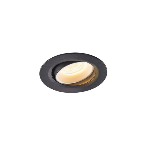 Kruhová - LA 1005557 NUMINOS® MOVE XS zápustné stropní svítidlo černé/bílé 2700 K 40° - BIG WHITE (SLV) - foto 1