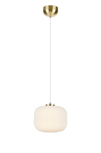 Koule - MAR 107918 Sober závěsné svítidlo mosazné/bílé - Markslöjd - foto 1