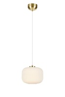 Koule - MAR 107918 Sober závěsné svítidlo mosazné/bílé - Markslöjd