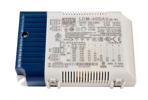 Stabilizovaný proud - IMPR 862247 Meanwell LED-napájení DIM, Multi CC, LCM-40DA2 / DALI2 + DALI1 konstantní proud 350/500/600/700/900/1050 mA IP20 stmívatelné 2-100V DC 42,00 W - DEKOLIGHT