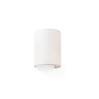Dekorativní - FARO 66407 COTTON R kruhová nástěnná lampa, béžová, vertikální - FARO