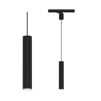 Lištové 3 fáze ProRail - P 95399 ProRail3 závěs Artemons GU10 max. 10W 230V černá - PAULMANN