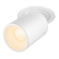 Kruhová - LA 1007057 NUMINOS® PROJECTOR L stropní zápustné svítidlo, 3000 K, 20°, válcové, bílé/bílé - BIG WHITE (SLV)