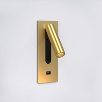 Bodová - AST 1215103 Nástěnné svítidlo Fuse LED USB matná zlatá 3,5W 2700K - ASTRO Lighting