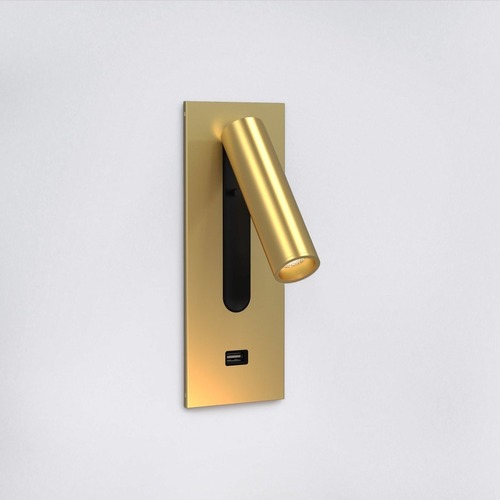 Bodová - AST 1215103 Nástěnné svítidlo Fuse LED USB matná zlatá 3,5W 2700K - ASTRO Lighting - foto 1