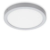 Kruhová - BRI 7132414 LED přisazené svítidlo, pr. 30 cm, 21 W, 2000 lm, chrom (starý kód: BRI 7132-414) - BRILONER