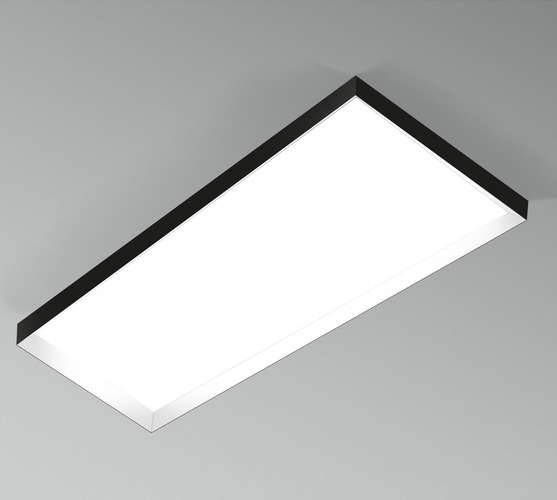 Pro LED panely - CEN KIT-PLFS60120N KIT PQUADRO rám černý pro povrchovou montáž LED PANEL 600x1200x67mm vcelku - CENTURY - foto 1