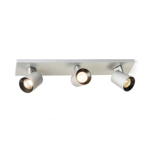 Bodová - RED R12919 KENNY III přisazená česaný hliník/černá 230V GU10 3x35W - RED - DESIGN RENDL - foto 1