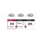 Kruhová - P 92488 Vestavné svítidlo Choose spot výklopné max. 10W chrom 230V - PAULMANN