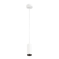 Subtilní - LA 1004158 NUMINOS® PD PHASE S vnitřní LED závěsné svítidlo bílá/černá 3000 K 24° - BIG WHITE (SLV)