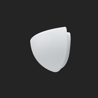 Dekorativní - OS NEL59228 NELA 1 nástěnné skleněné svítidlo bílá IP43 3000 K 8W LED (původní kód OS 59228) - OSMONT