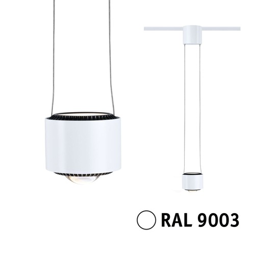 Svítidla - P 94904 URail LED závěs Aldan / 8,5W 4000K stmívatelné 230V bílá - PAULMANN - foto 1