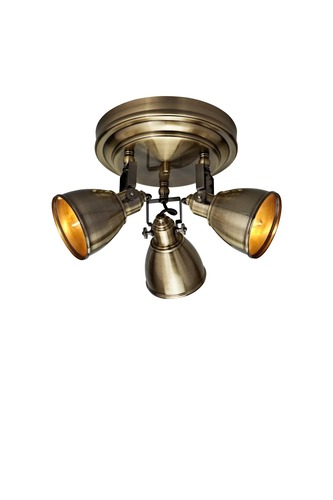 Bodová - MAR 104050 Fjällbacka stropní bodové svítidlo staromosaz - Markslöjd - foto 1