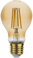 E27 - LED žárovka A60 8W Filament Golden Glass Stmívatelné