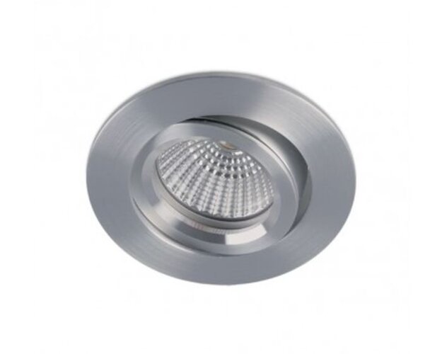 Kruhová - BPM 3017GU Vestavné svítidlo Aluminio Plata, kartáčovaný hliník 1x50W, 230V - BPM - foto 1