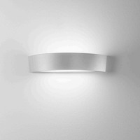 Nástěnná - FAN I-TUCSON-AP SIL Venkovní nástěnné svítidlo TUCSON stříbrná, 2xE14, IP44, 36 x 9,6 x 7,5 cm - FANEUROPE