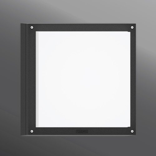 Nástěnná - LGM PA-31572-W30-ND-01 Stropní / nástěnné svítidlo PALETTA 3 LED 20W 496lm 3000K IP65 265x265mm černá RAL9011 - LIGMAN - foto 1