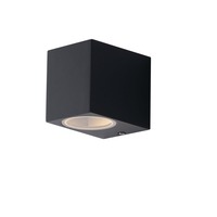 Nástěnná - FAN I-QUBO-AP1 ANT Venkovní nástěnné svítidlo Qubo antracitové, 1xGU10, IP54, 9,3 x 8 x 6,7 cm - FANEUROPE