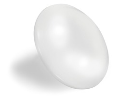 Plafoniéry - CEN BCP-122840 STROPNÍ SVÍTIDLO LED BLANCA PERLA LESKLÉ 282mm 12W 4000K 1000Lm 160d IP20 - CENTURY
