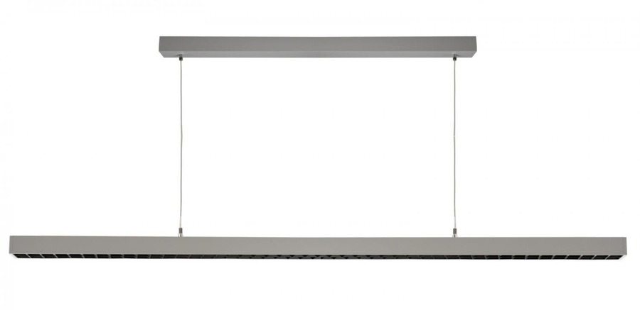 Podélná - IMPR 342146 Deko-Light závěsné svítidlo Office Three DALI 2.0 200-240V AC/50-60Hz 60,00 W 4000 K 7000 lm 1179 bílá RAL 9006 - LIGHT IMPRESSIONS - foto 1