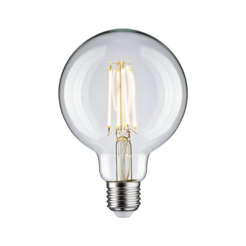 E27 - P 28957 Filament 230V LED Globe G95 E27 7,5W 2700K čirá - PAULMANN - foto 1
