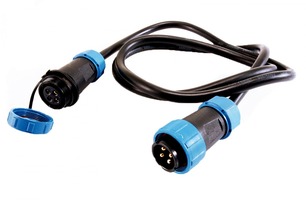 Příslušenství - IMPR 940046 Deko-Light Weipu HQ 12/24/48V spojovací kabel 4-pólový kabelový systém3000 mm - LIGHT IMPRESSIONS