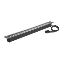 Zapuštěná - LA 1007196 DASAR® 1200 svítidlo pro vestavbu do země, 34 W, 3000 K, IP65/IP67, čtvercové, nerezová ocel - BIG WHITE (SLV)