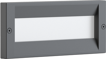 LED nástěnné svítidla - Nástěnná svítidla Hliníková průhledná PC E27 Socket IP54