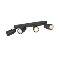Bodová - LA 1008344 PURI 2.0 Tube nástěnné a stropní svítidlo, dlouhé, 4 x max. 6W GU10, černé - BIG WHITE (SLV)