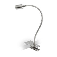 Stolní lampy s klipem - RED R10579 VERSA na klipu matný nikl 230V LED 3W 40° 3000K - RED - DESIGN RENDL