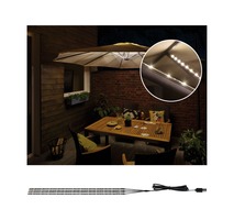 Dekorační - P 94208 Mobile Strip Parasol-Light LED pásky 4ks sada osvětlení slunečníku, 4x40cm - PAULMANN