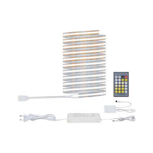Pracovní osvětlení - P 71111 MaxLED 500 LED Strip Full-Line COB základní sada 3m 15W 600lm/m 640LEDs/m měnitelná bílá 36VA - PAULMANN - foto 1