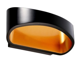 Nepřímé osvětlení - IMPR 341196 Deko-Light nástěnné přisazené svítidlo Acamar 230V 6,90 W 3000 K 250 lm 170 mm černá - LIGHT IMPRESSIONS