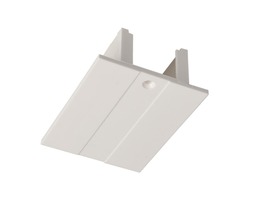 Lišty a příslušenství IVELA - IMPR 710089 Deko-Light kolejnicový systém 3-fázový 230V D Line krycí panel napájení levé/pravé bílá RAL 9016 73,4 mm