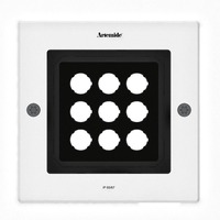 Zapuštěná - AR T4067ELPTW00 Ego 220 downlight čtverec EL 3000K hliník IK10 - ARTEMIDE