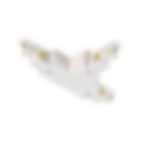 Lišty a příslušenství S-TRACK - LA 1007821 S-TRACK T-spojka nastavitelná, pravá,s možností napájení, s možností napájení, DALI, PHASE, bílá - BIG WHITE (SLV) - foto 1