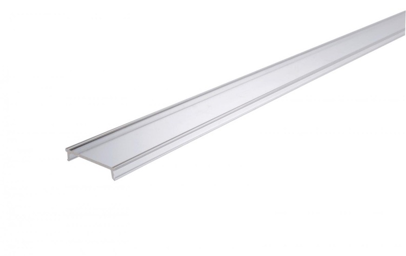 Plexi pro Al profily - IMPR 983041 Kryt P-01-20 čirá délka 2m - LIGHT IMPRESSIONS - foto 1